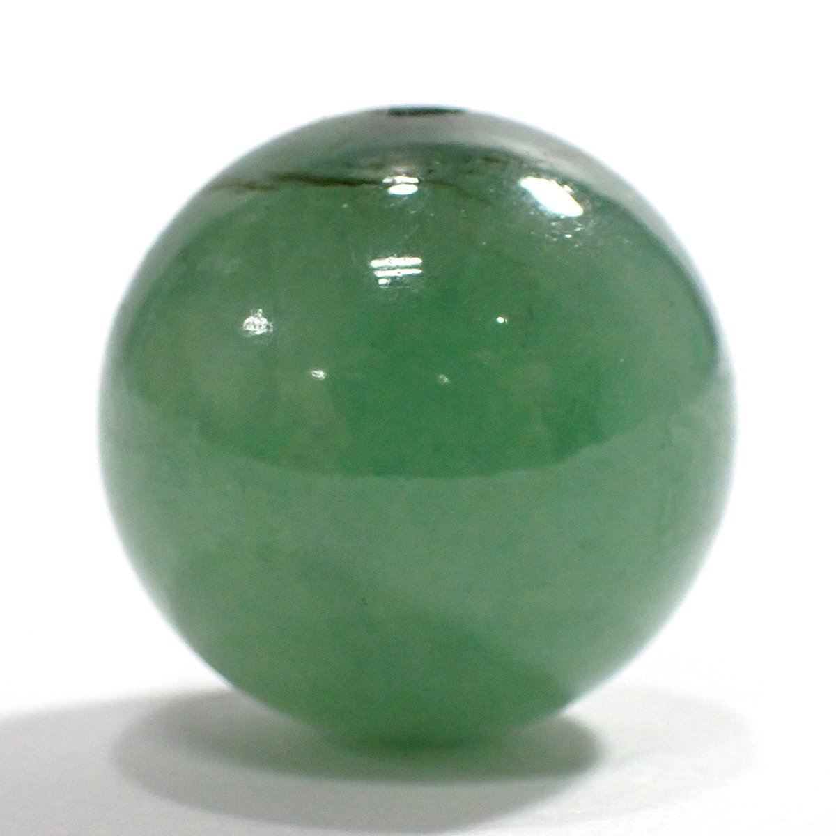 天然翡翠(ジェダイト)□22.238ct/ 日宝協鑑別付/ L0273/ ビーズ 