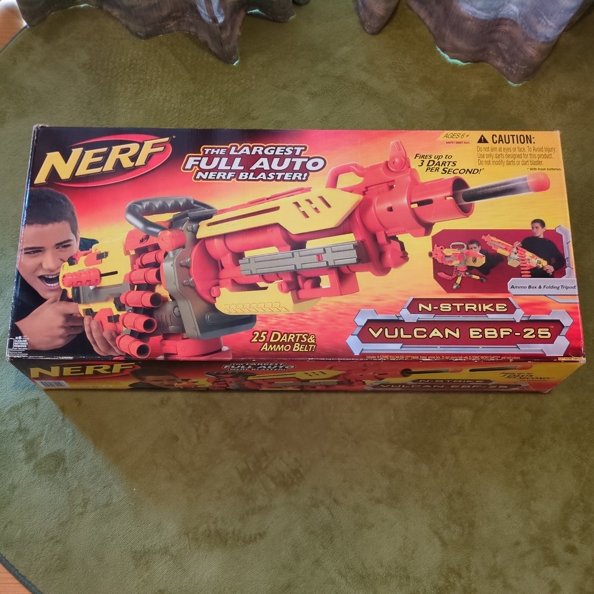 NERF N-STRIKE VULCAN EBF-25 ナーフ バルカン ガトリング マシンガン