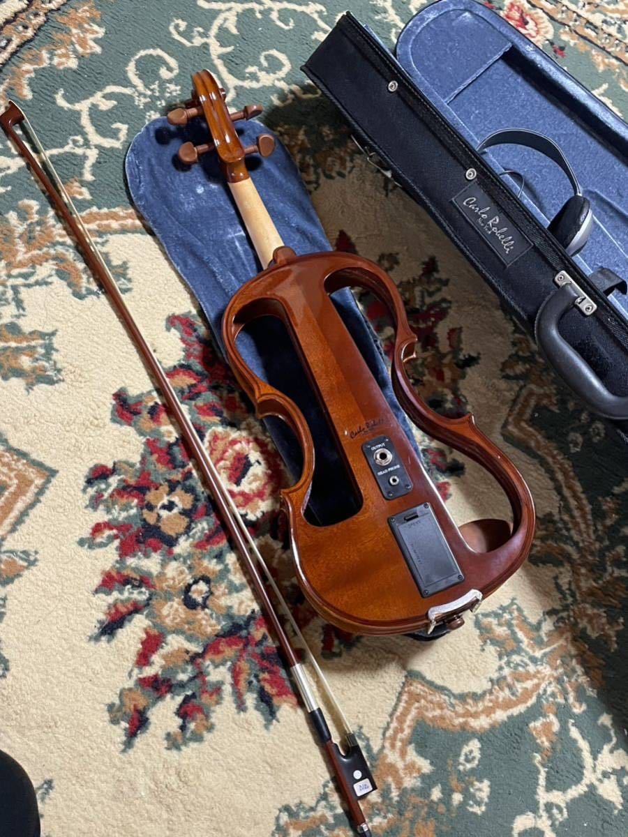 エレキ Vn カルロジョルダーノ EV-201 改造品 サイレントバイオリン