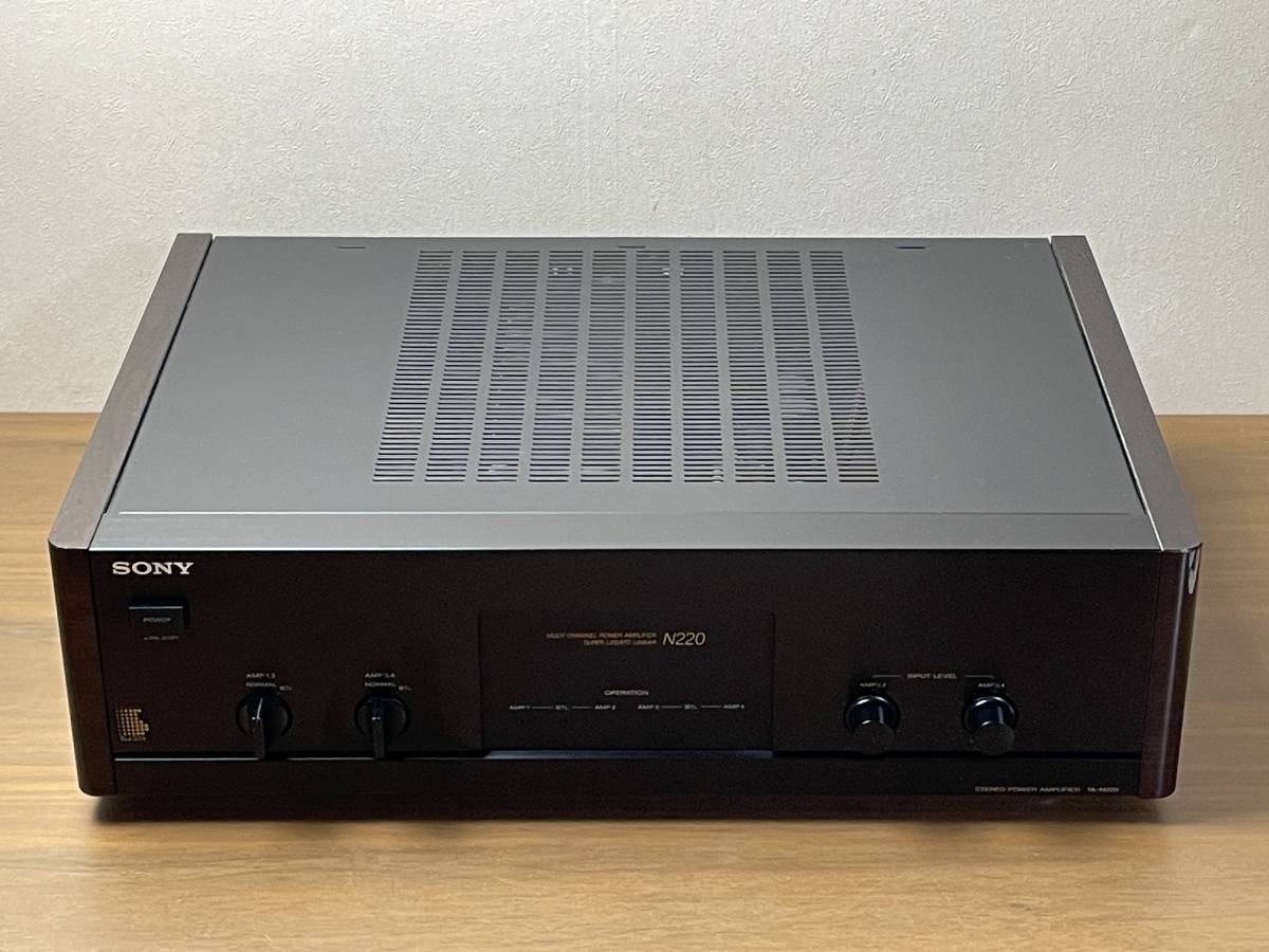 SONY : ソニー TA-N220 ステレオパワーアンプ 家電＆カメラ TA Yahoo 
