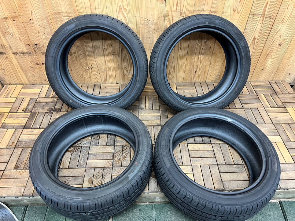 【山残約７ｍｍ】　YOKOHAMA ヨコハマ　【Bluearth-Es　ES32】　２１５/４５Ｒ１７　４本セット　２０２２年０７週【送料込み】