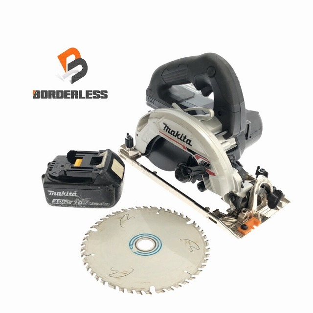 ☆比較的綺麗です☆makita マキタ 18V 165mm 充電式マルノコ