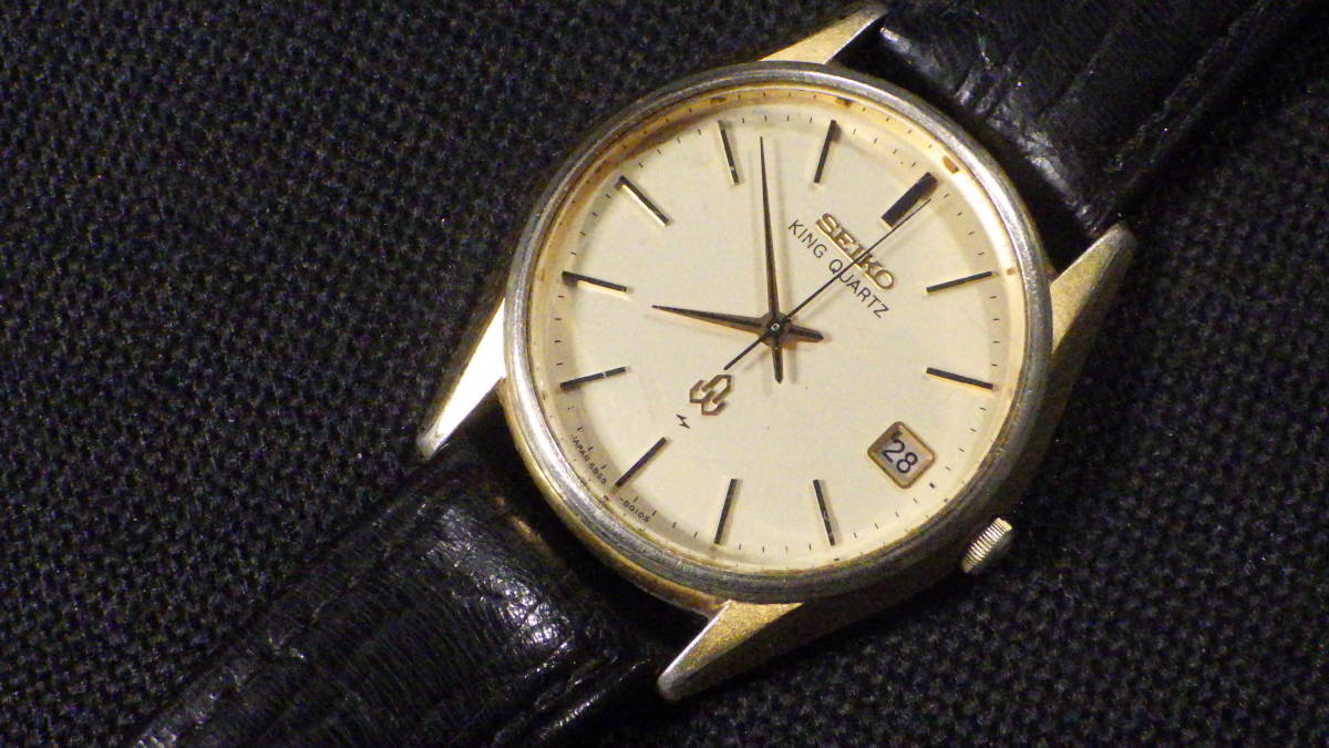 動いてません セイコー seiko キングクォーツ King Quartz Seiko king