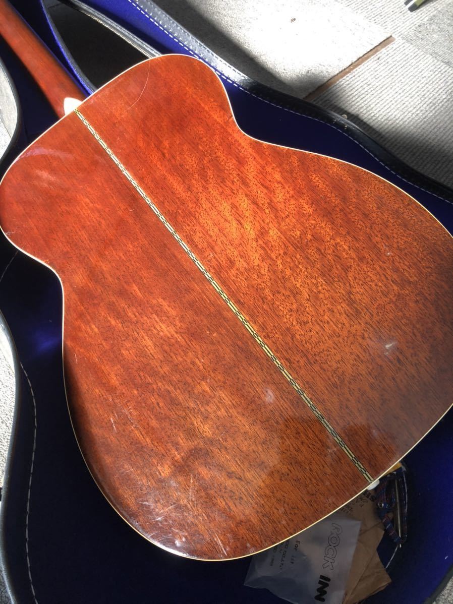 Morris アコースティックギター モーリス ハードケース付き ハード