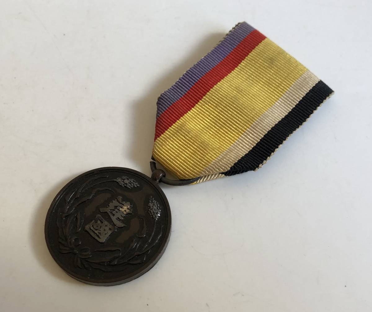 直売販促品 大満洲國建國功労章 勲章 旧日本軍 共箱
