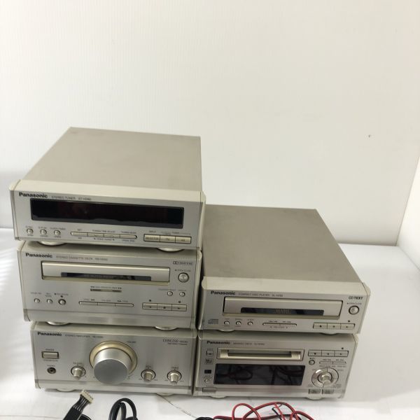 Panasonic コンポST-HD505 SL-HD505 SJ-MD505他 Panasonic コンポ 5点