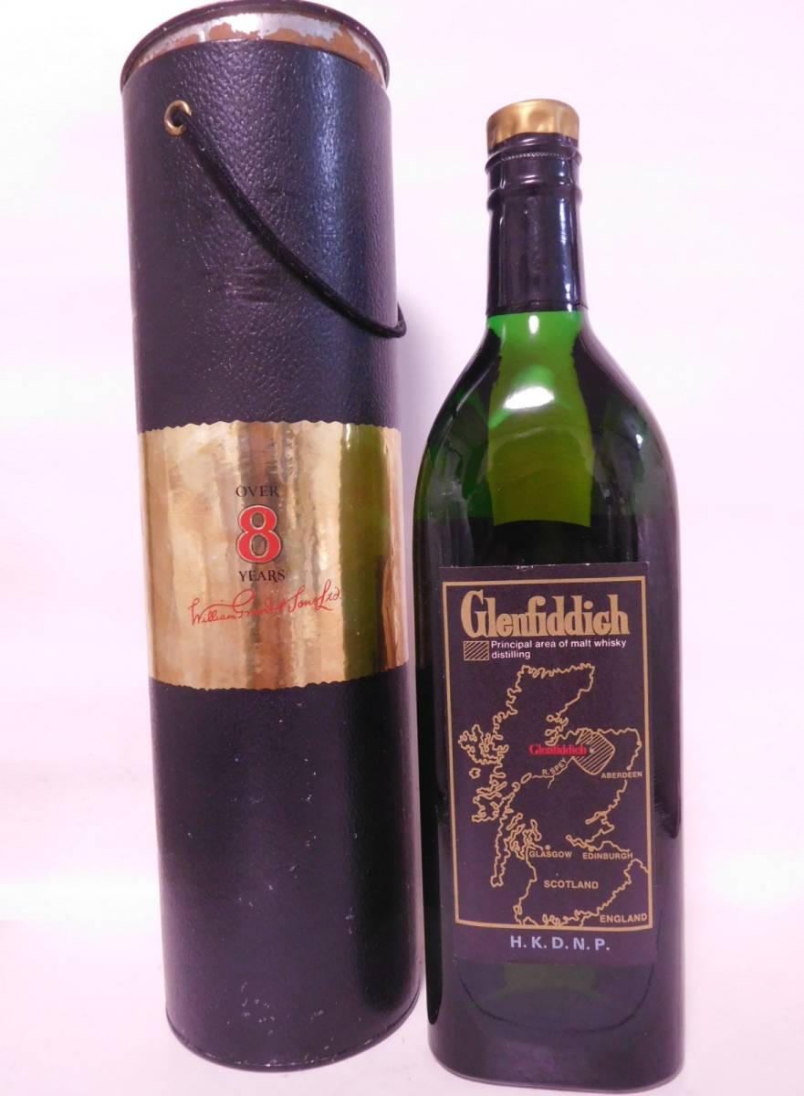 グレンフィディック ピュアモルト 8年 Glenfiddich 送料無料未開栓 