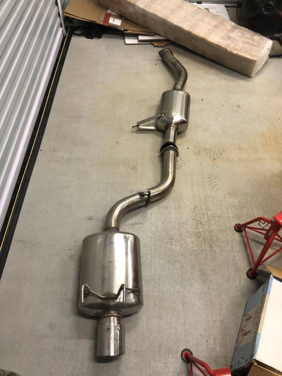 180sx シルビア s13 社外マフラー ヴェルサイド 当時物 良品 JASMA