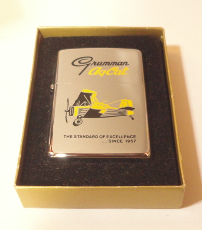 限定セール，本物保証 ZIPPO Grumman ag cat グラマン ＡＧキャット ジッポー 1977年(Zippo)｜売買されたオークション情報、yahooの商品情報をアーカイブ公開 - オークファン Zippo