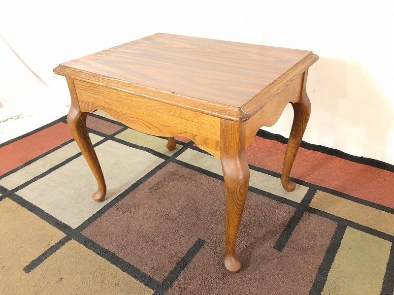 アメリカ家具 サイドテーブル 猫脚 ナイトテーブル エンドテーブル 米