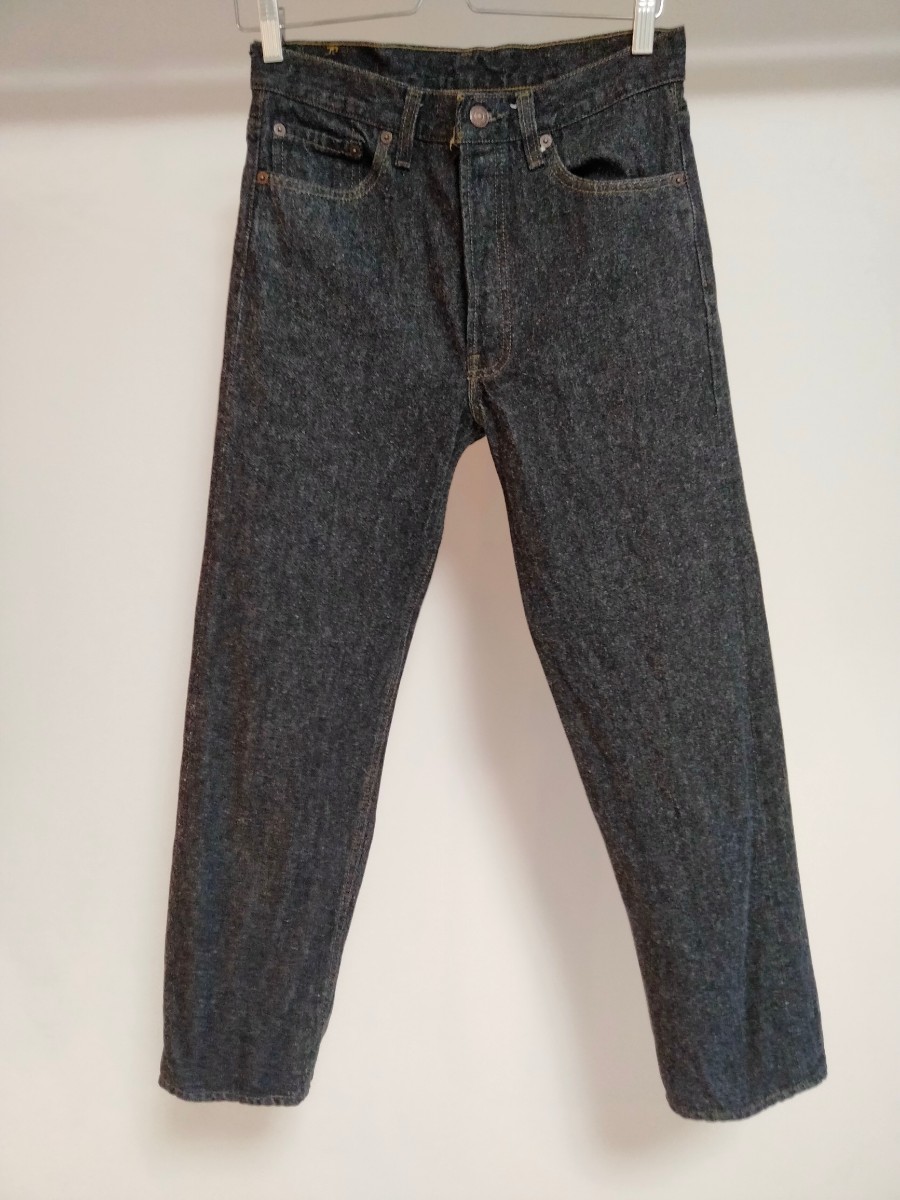 送料無料　 90s　Levi's　501-0658 　W29　先染め 　ブラック usa アメリカ製　リーバイス　90's