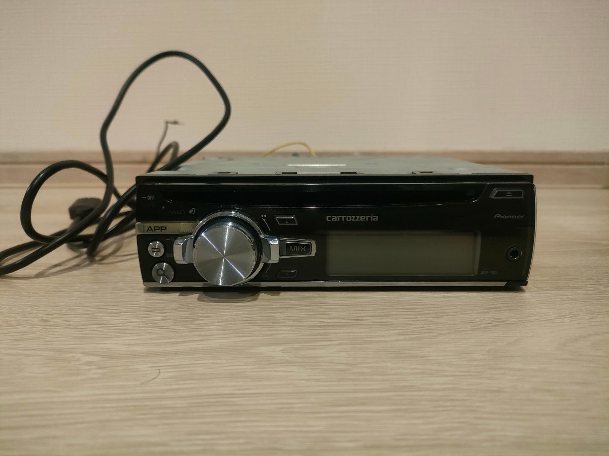 カロッツェリア CDデッキ DEH-790 carrozzeria USB 中古 DEH-790