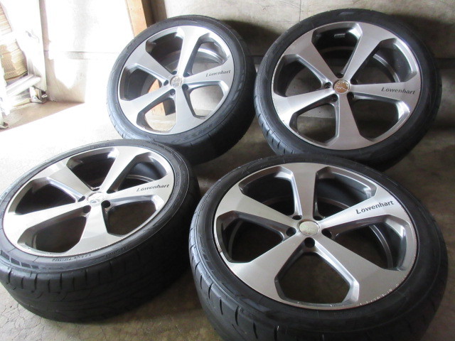 Lowenhart レーベンハート LV5 (22x9+45 5H/114,3) バリ溝(NT555 G2
