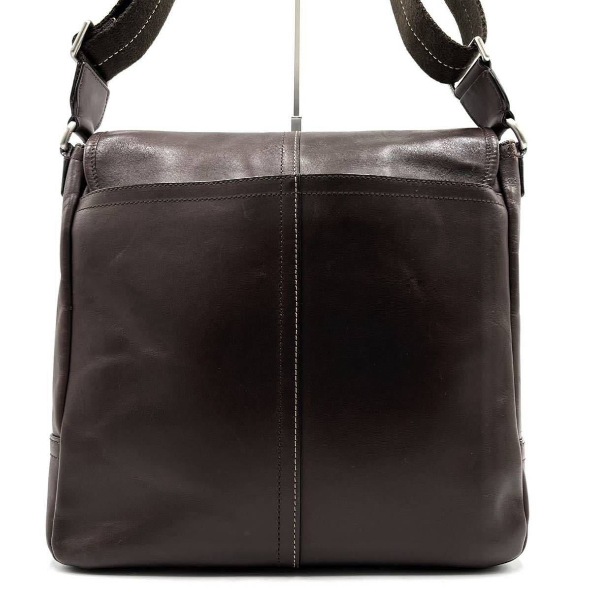 HOT 1円【 定価8万円・美品 】COACH コーチ ショルダーバッグ 