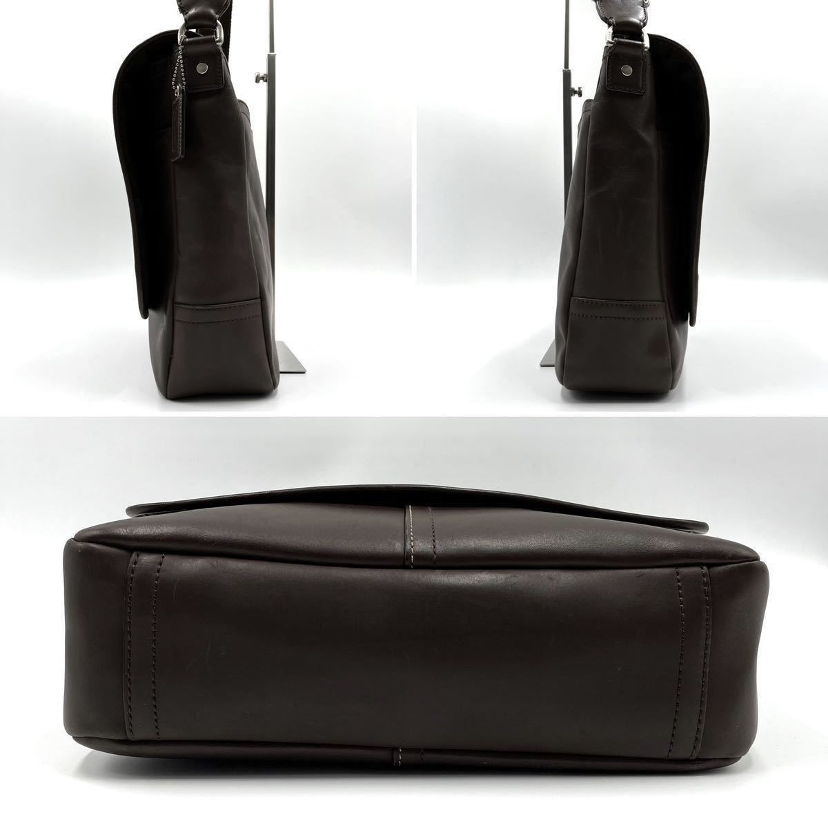 HOT 1円【 定価8万円・美品 】COACH コーチ ショルダーバッグ 