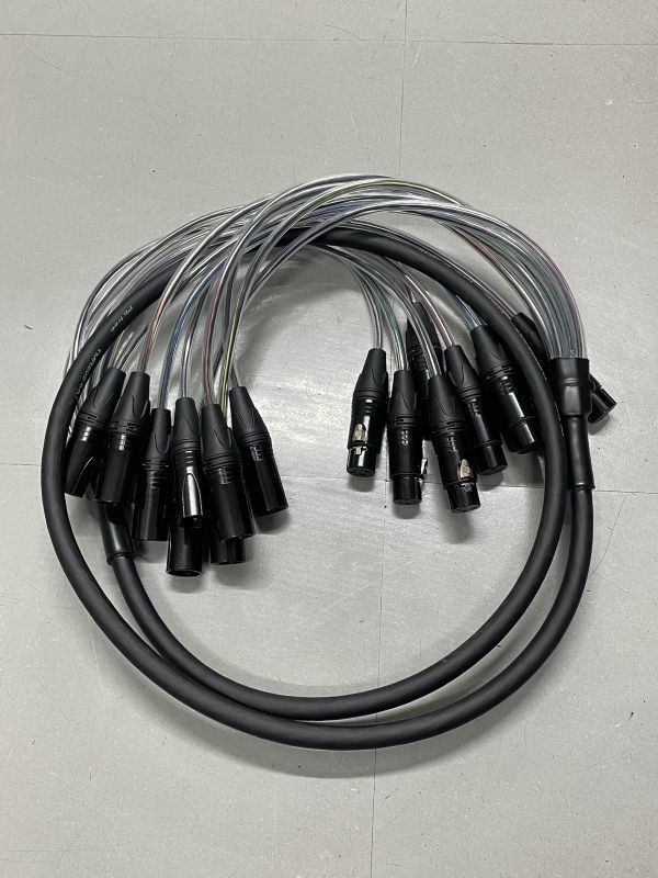 立井電線 TMR202-8AT XLR-XLR 8chマルチケーブル 約2M TACHII カナレ