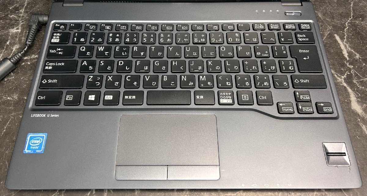 1円～ □ジャンク 富士通 LIFEBOOK U938/S / Celeron 3965U 2.20GHz