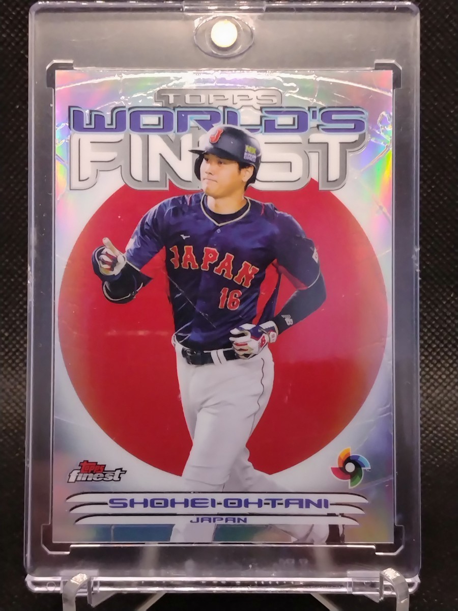 大谷翔平 希少【2023 TOPPS FINEST WORLD