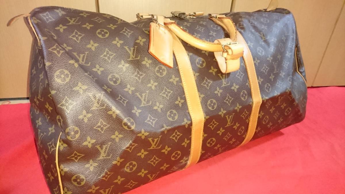 超美品】 LOUIS VUITTON ルイ ヴィトン モノグラム キーポル60