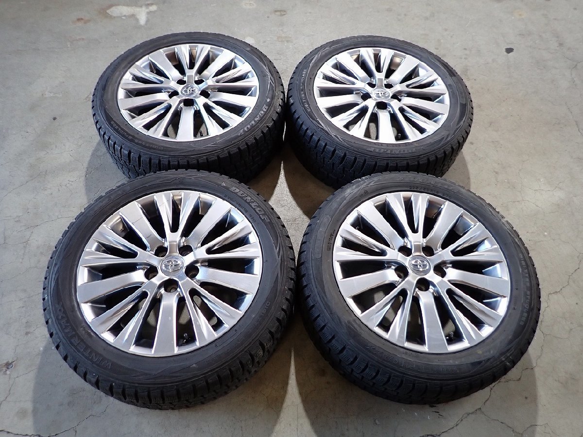 YS3487【送料無料235/50R18】トヨタ純正 20系アルファード ヴェルファイア純正 ハイグロス ■18×7.5J 114.3/5H ET45■