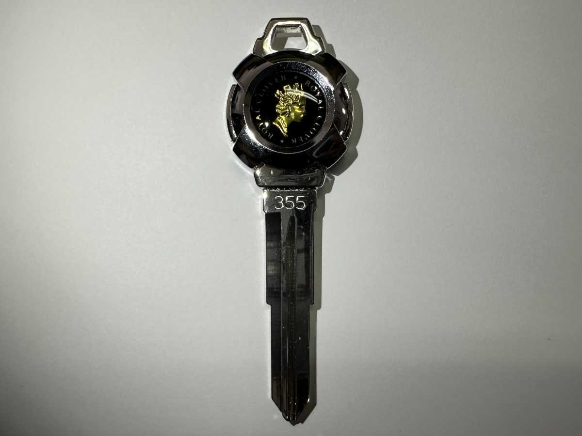 ROYAL CLOVER ロイヤルクローバー デュエットキー ファッションキー ブランクキー スペアキー 鍵 合鍵 M355 M373 旧車 JDM 当時物