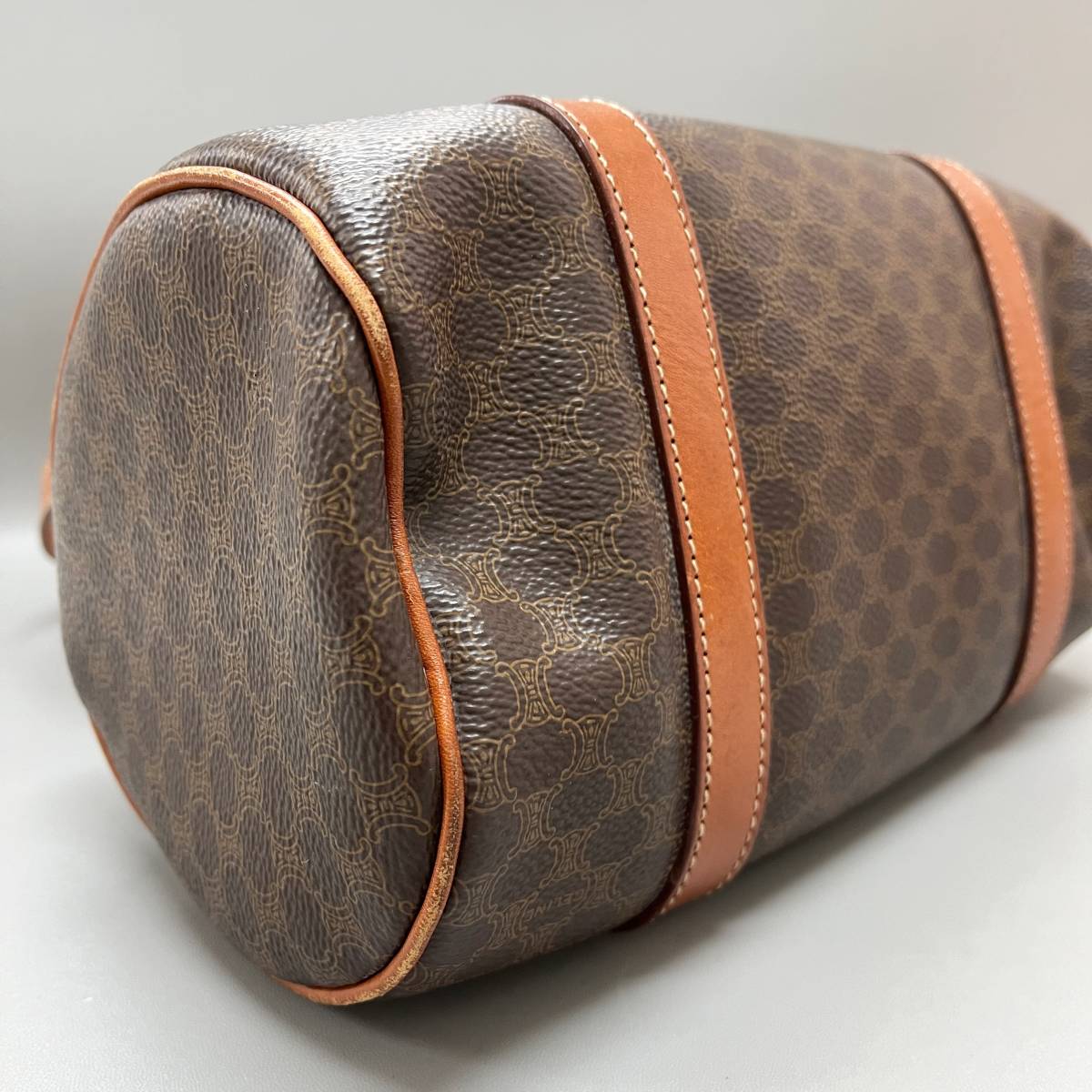 CELINE セリーヌ マカダム M95 ミニ ボストンバッグ オールドセリーヌ