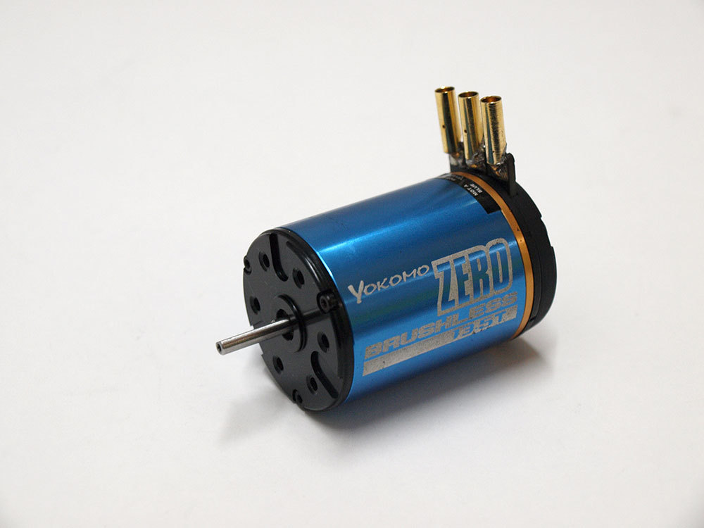 ヨコモYOKOMO ブラシレスモーター ZERO 21.5T 青 中古品 【M1157