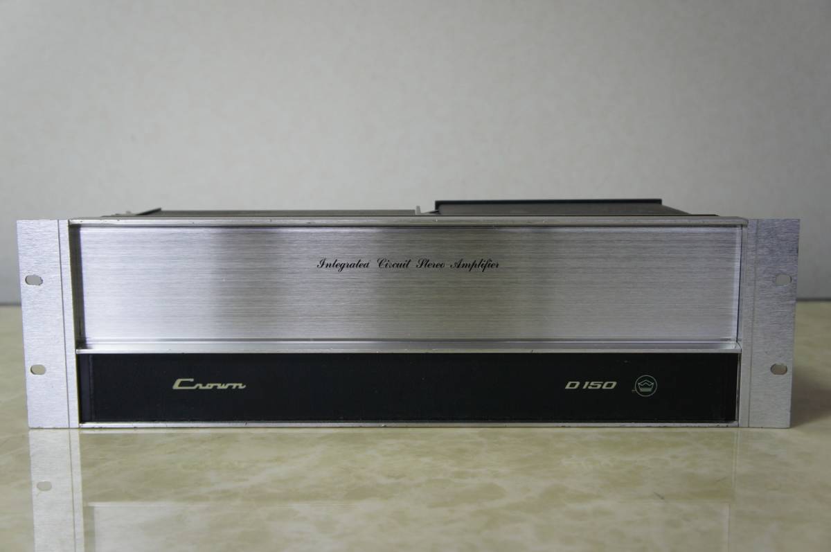 ☆CROWN D-150 Vintage Stereo PowerAmplifier 極上品☆ xvpbvx 【公式