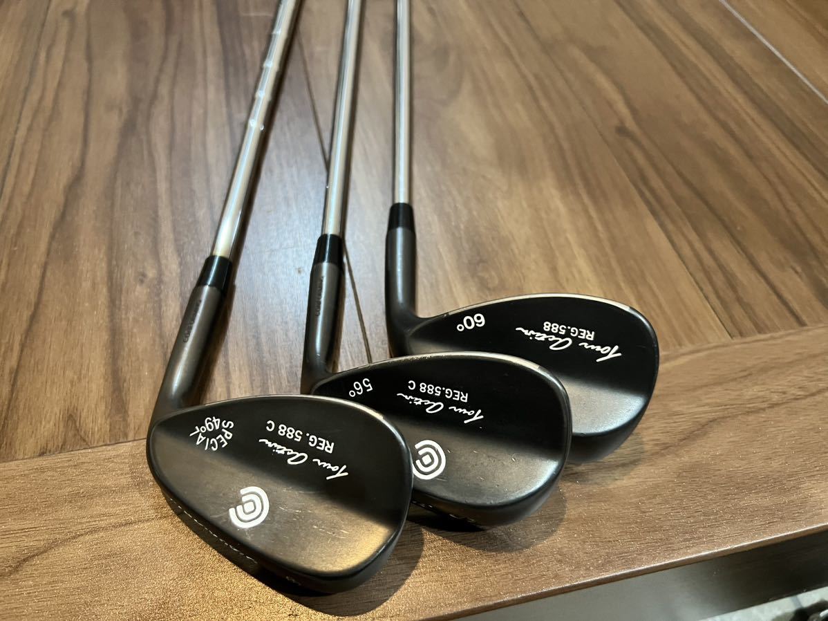 クリーブランド ウェッジ 3本セット（49、56、60） クリーブランド