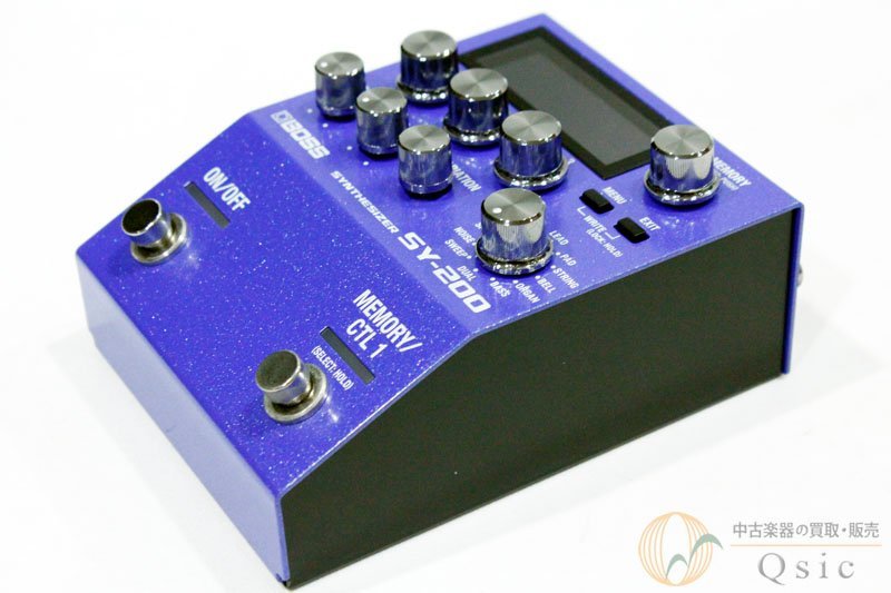 限定SALE，定番 BOSS SY-200 Synthesizer コンパクトな筐体 奏 る多彩なシンセサウンド WJ133(ギターシンセサイザー)｜売買されたオークション情報、yahooの商品情報をアーカイブ公開 - オークファン エフェクター