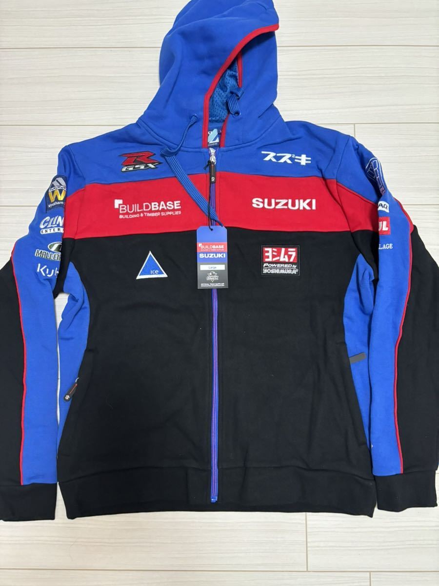 正規品 【BUILDBASE SUZUKI】BSB 公式 GSX-RR ヨシムラ パーカー