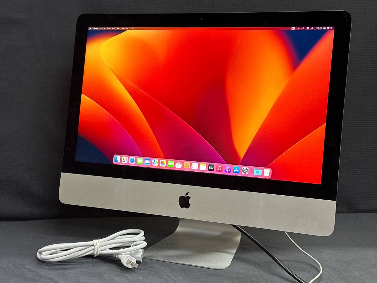 良品♪】iMac Retina 2019 4K 21.5インチ A2116[Core i5 8500 3.0GHz 