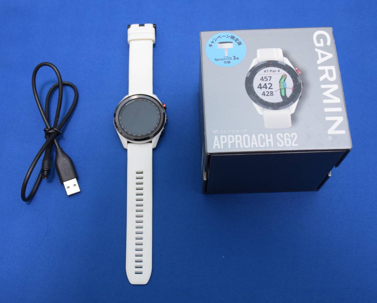 超特価品 ガーミン GARMIN APPROACH S62 ホワイト 【公式通販】