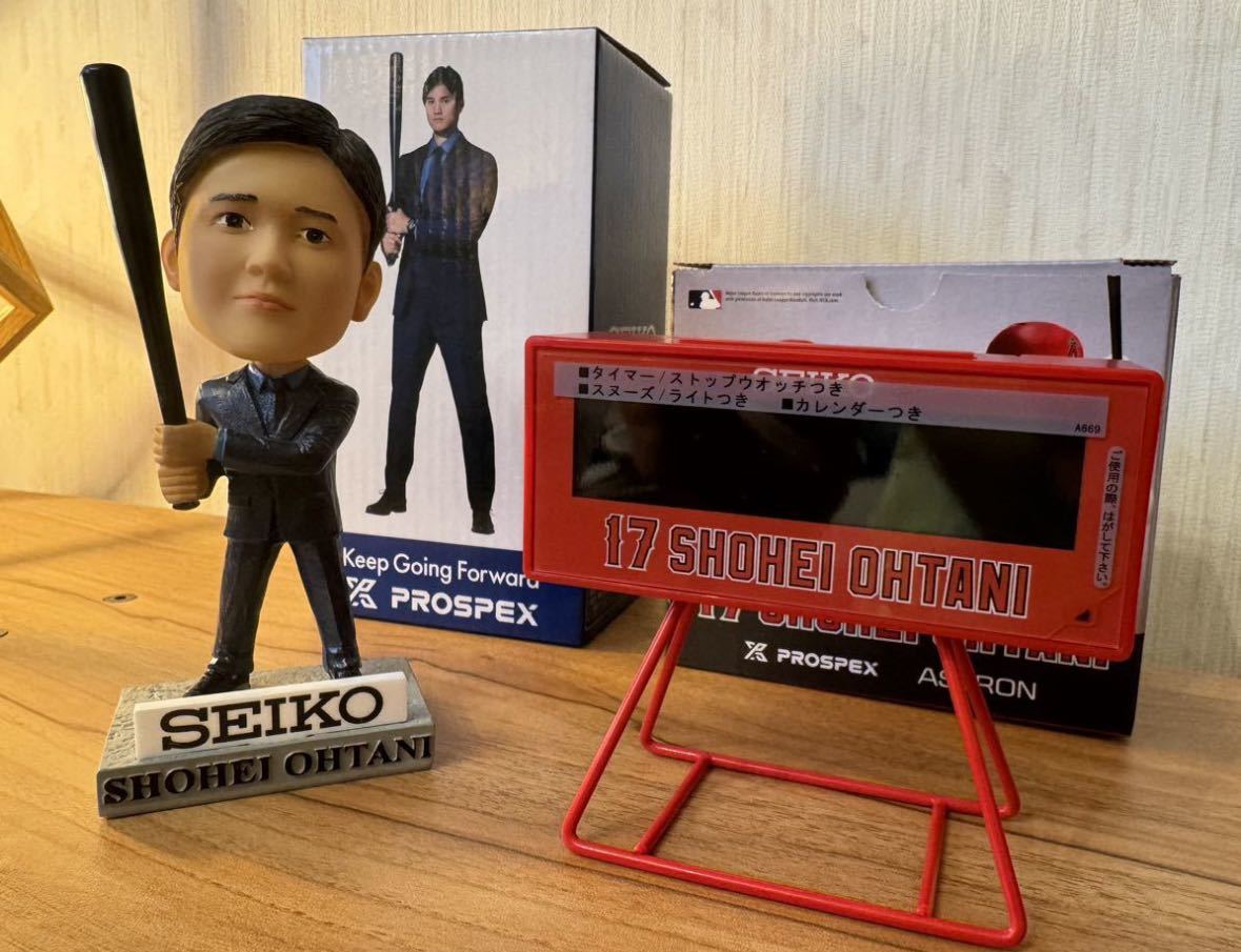 セット売り 大谷翔平 セイコーアストロン フィギュア 非売品 SEIKO 