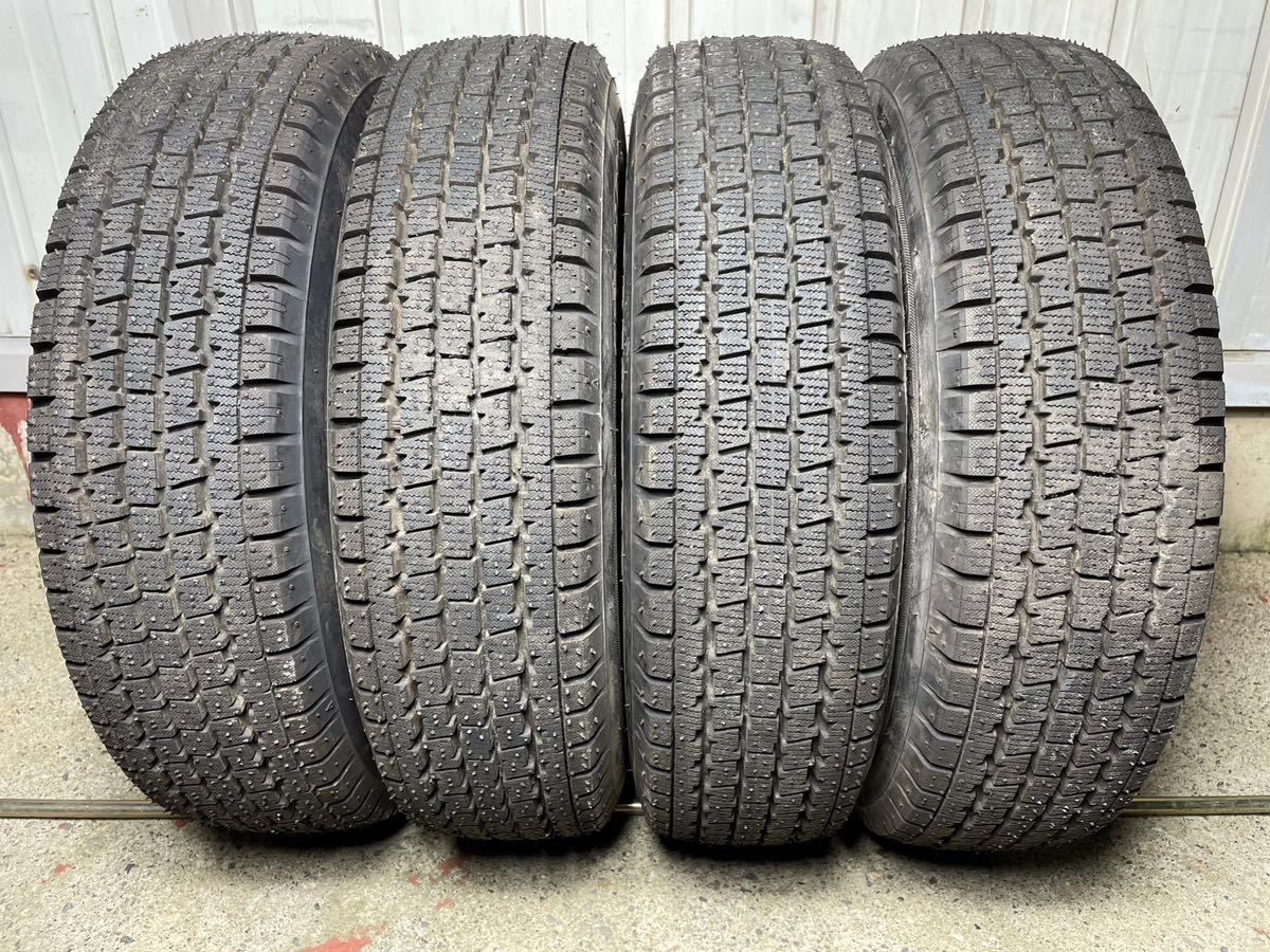 145⁄80R12 80⁄78N バリ山 LT | ブリヂストン 4本セット 中古タイヤ