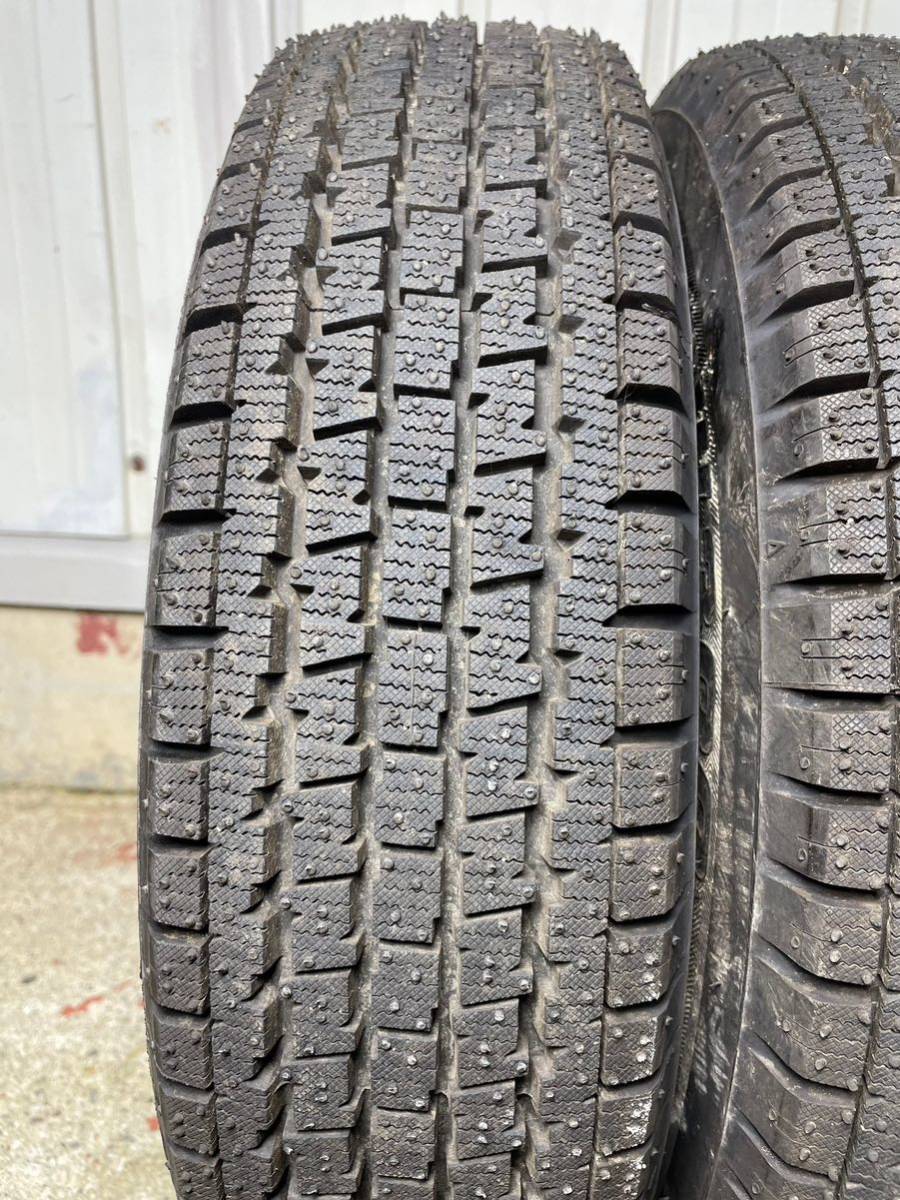 145⁄80R12 80⁄78N バリ山 LT | ブリヂストン 4本セット 中古タイヤ