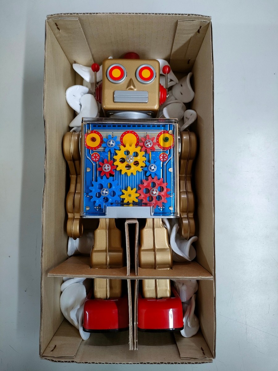 メタルハウス ブリキ - ROBOT ブリキの六角ロボット 未使用品 | ブリキ