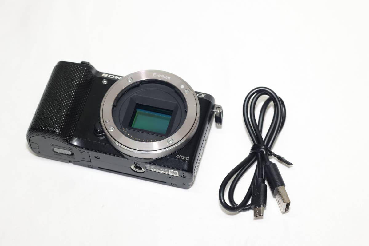 やや難あり・ボディのみ】SONY ソニー α5000 ボディ ブラック α5000