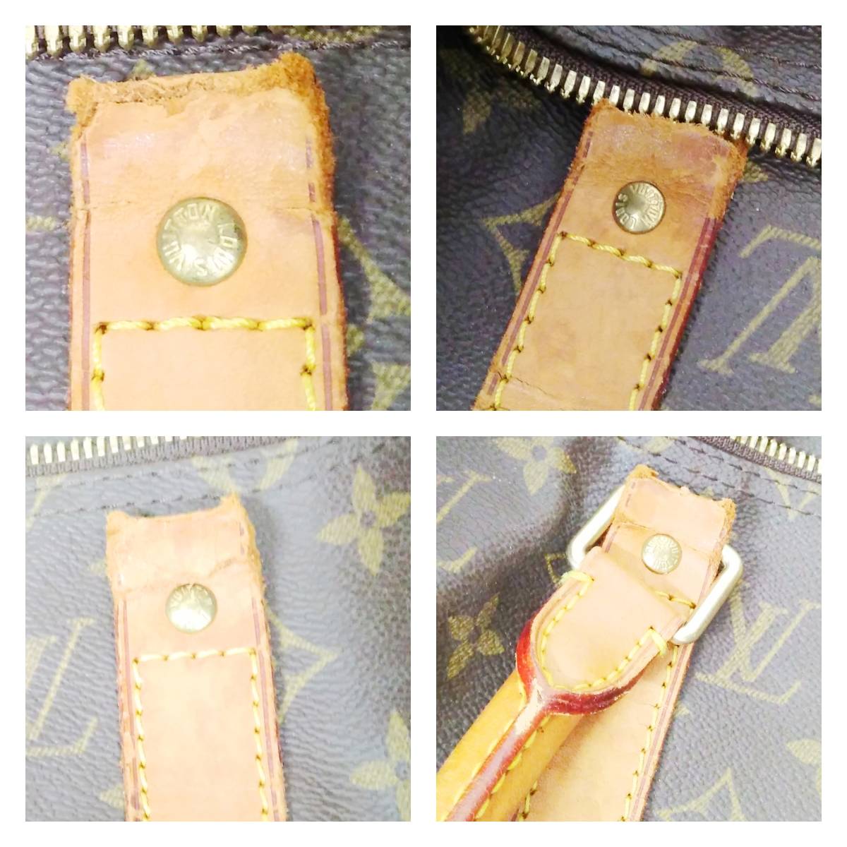 ジャンク] LOUIS VUITTON ルイヴィトン モノグラム M41426 キーポル50 