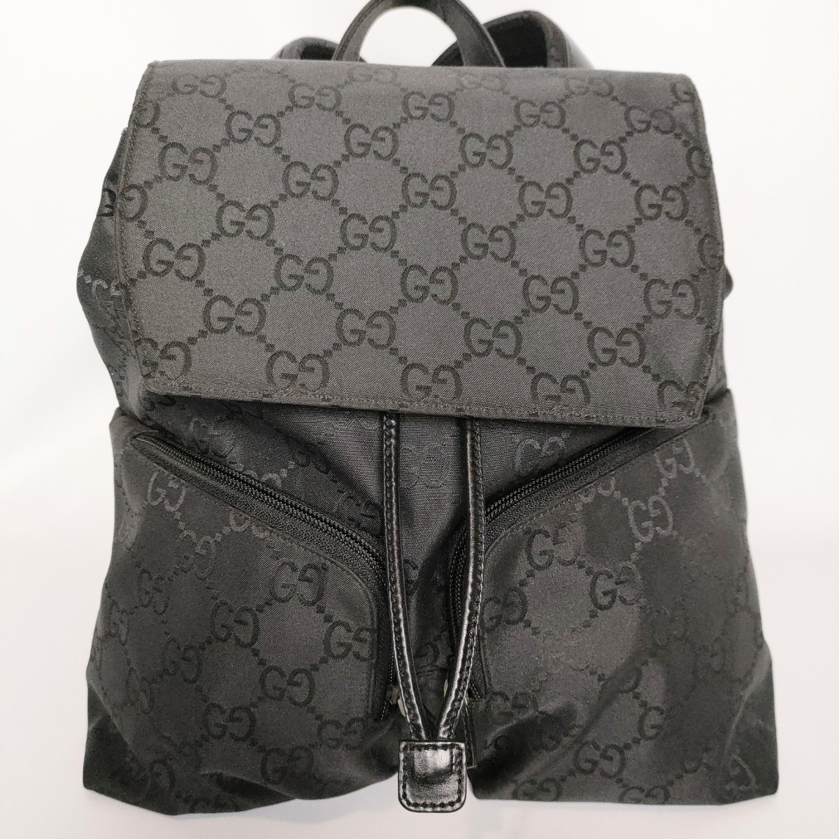 極美品】 GUCCI グッチ リュック インプリメ GG柄 ナイロン レザー 