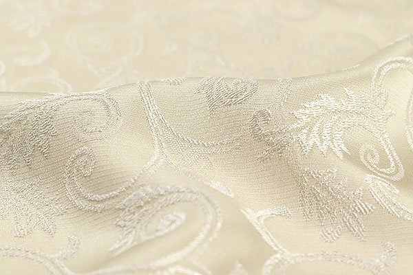 【和遊館】KKG798　仕立付！丹後ちりめん三重織地紋入りぼかし小紋着尺　着物かコート 丹後ちりめん 正絹 小紋 丹後ちりめんぼかし染め帯揚げ 菊花紋&frasl;撫子色 ふだんきものハイムラヤ