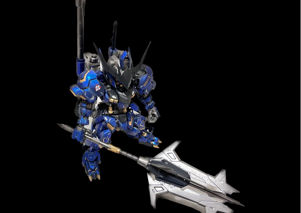 MGSD バルバトス 塗装改修品 完成品 ガンダムバルバトス MGSD 完成品