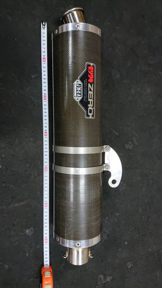 モリワキ ゼロ カーボンサイレンサー JMCA 差し込み54Φ 出口52Φ ボディー126Φ 全長630㎜ ボディー500㎜ 中古