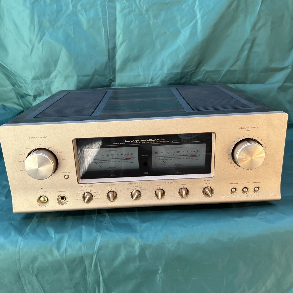 LUXMAN ラックスマン プリメインアンプ - L-505s : L-505S 完動美品