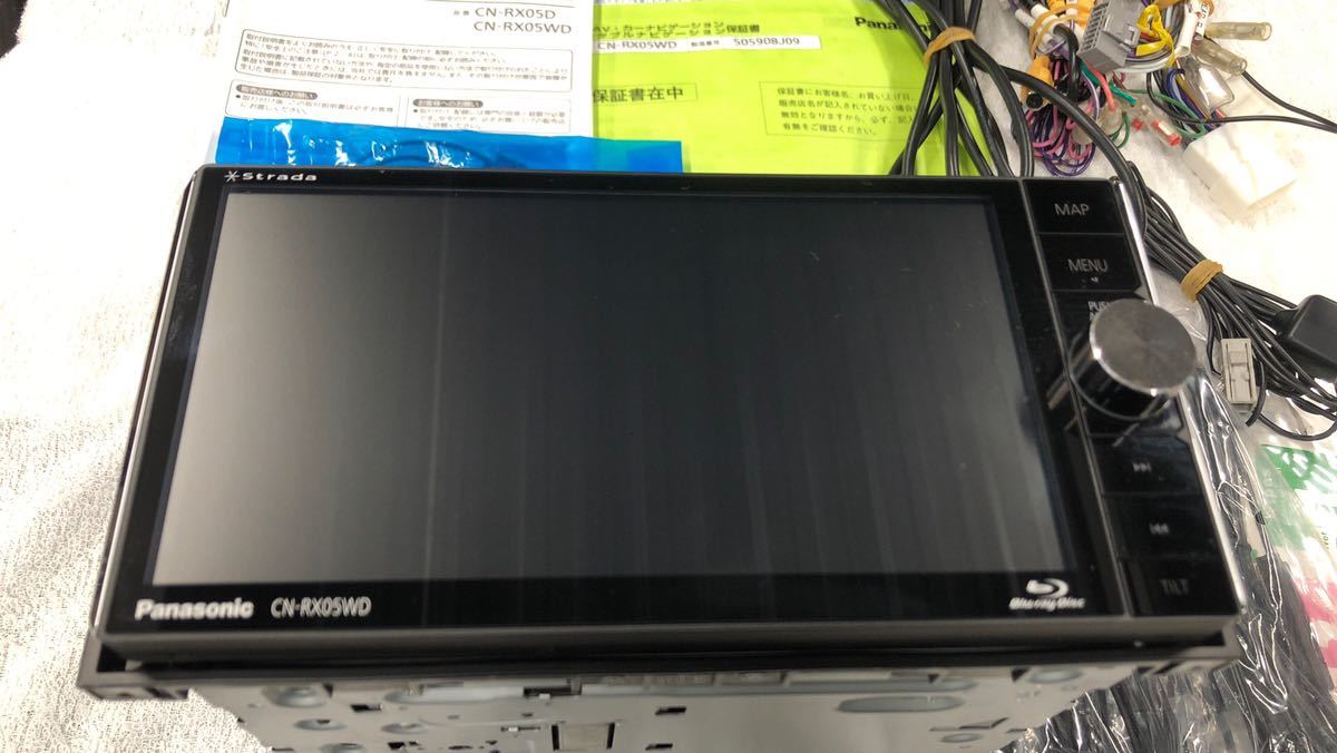 ☆Blu-ray対応 パナソニックSDナビCN-RX05WD新品アンテナ付属フル
