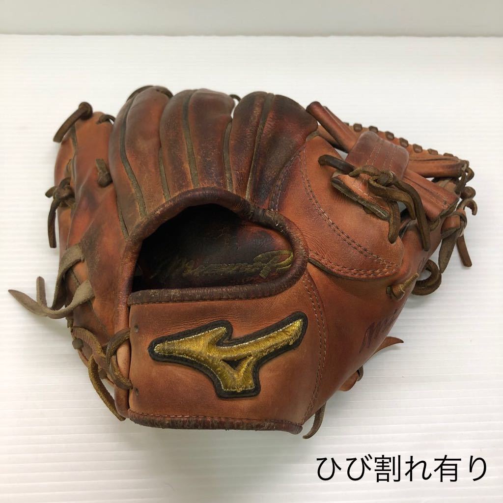  G-8445 ミズノmizuno ミズノプロ mizunopro 硬式 内野手用 1AJGH90603 グローブ グラブ 野球 品 ひび割れ有り(内野手用)｜売買されたオークション情報、yahooの商品情報をアーカイブ公開 - オークファン 大人用