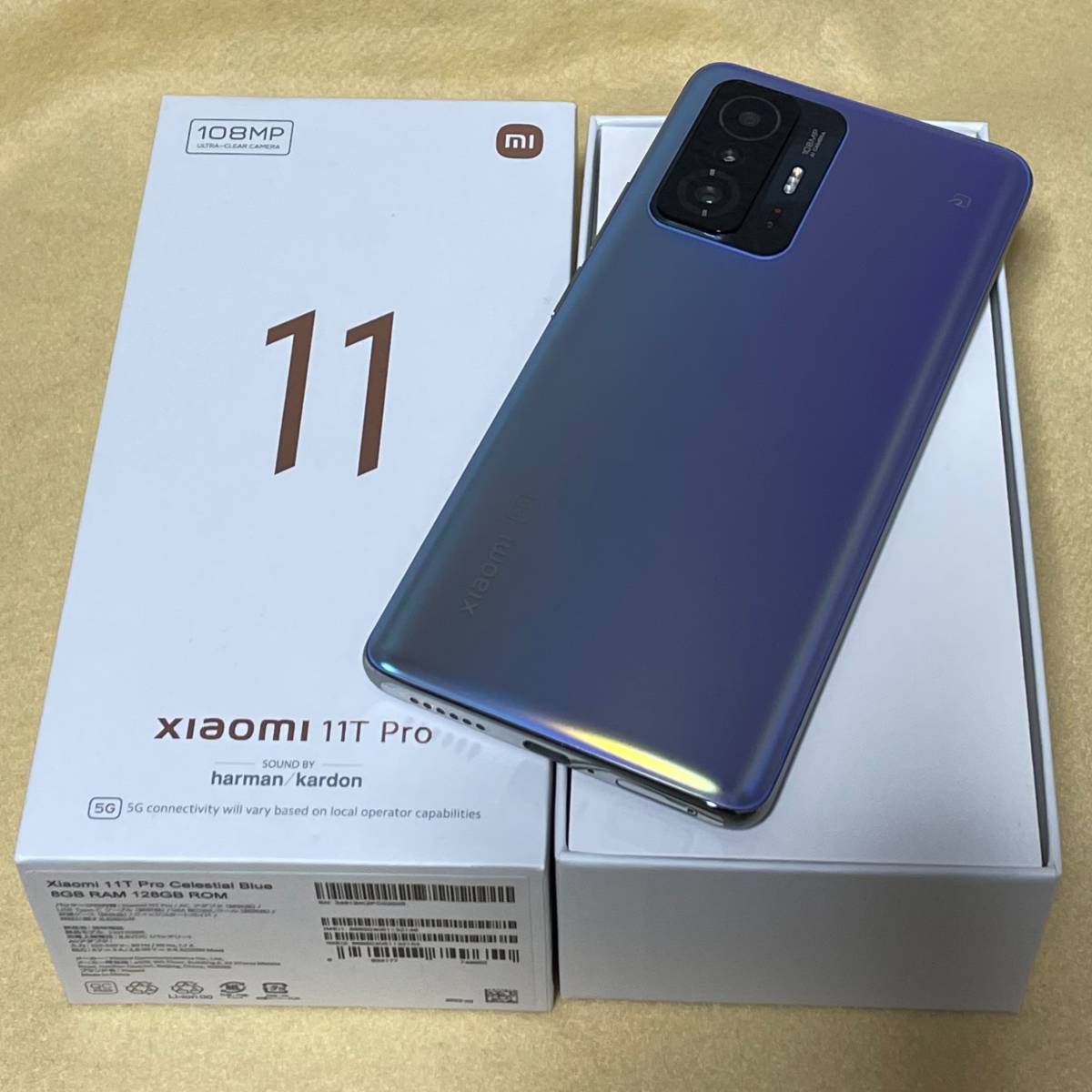 中古Xiaomi 11T 【美品/SIMフリー】Xiaomi 11T Pro 128GB［2107113SR