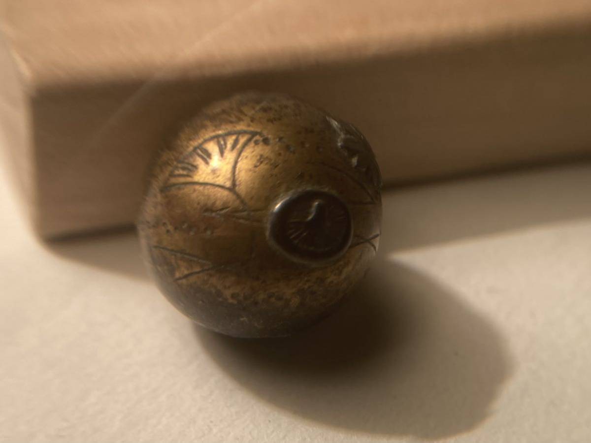 根付 時代物 提げ物 - 根付(喫煙グッズ)の中古品 工芸品 蔵出し 時代 緒締