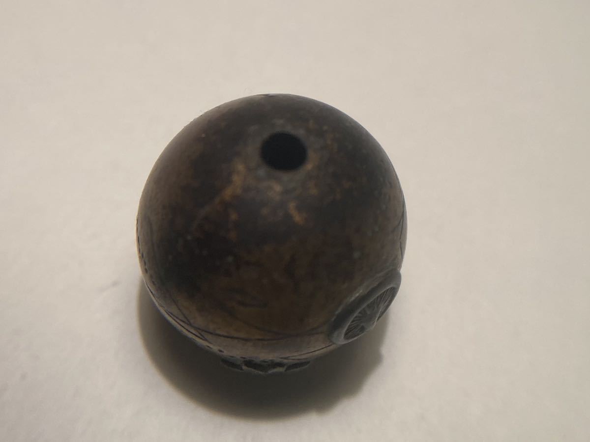 根付 時代物 提げ物 - 根付(喫煙グッズ)の中古品 工芸品 蔵出し 時代 緒締
