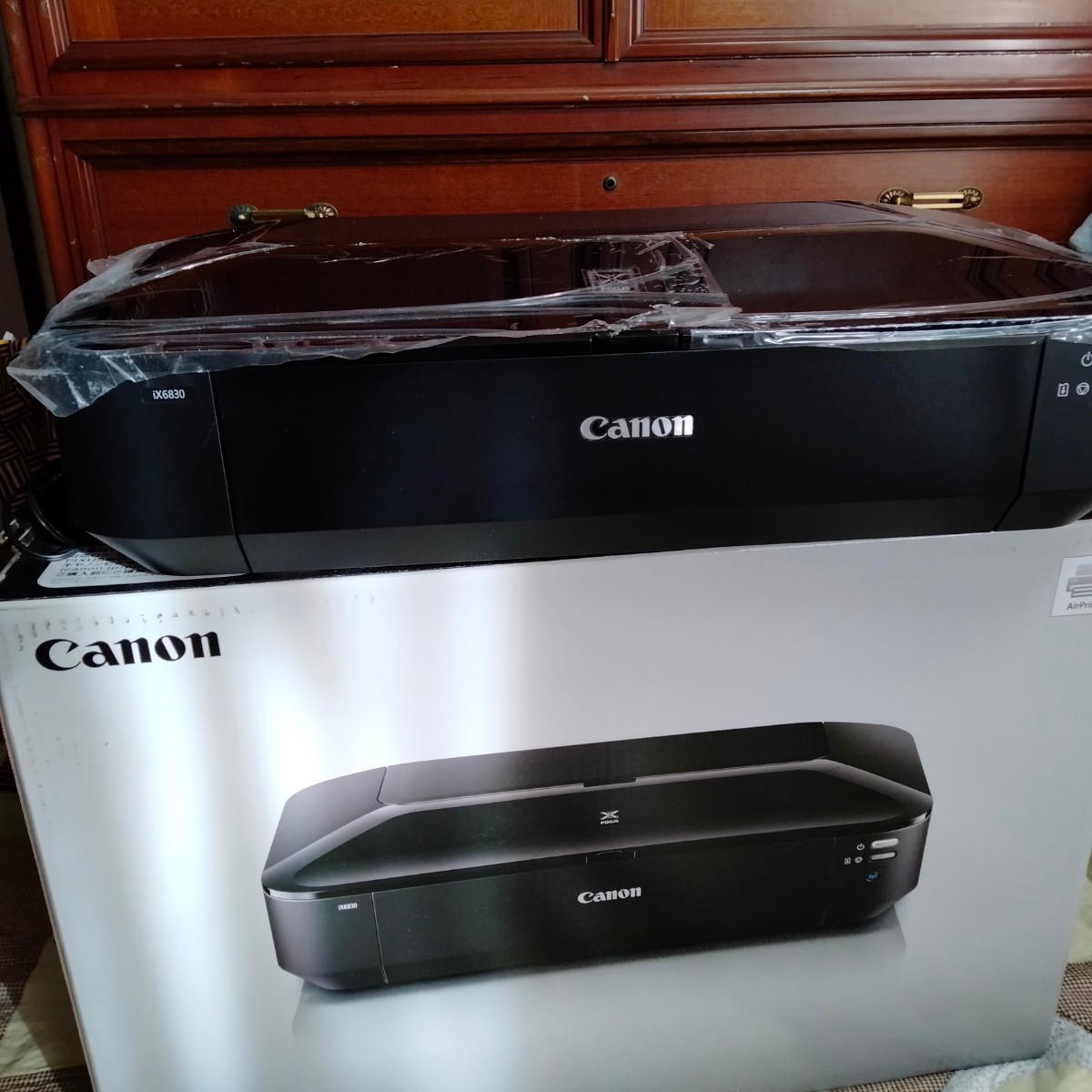 ☆ Canon ピクサスix6830 ☆ インクジェットプリンター 使用度低 ほぼ